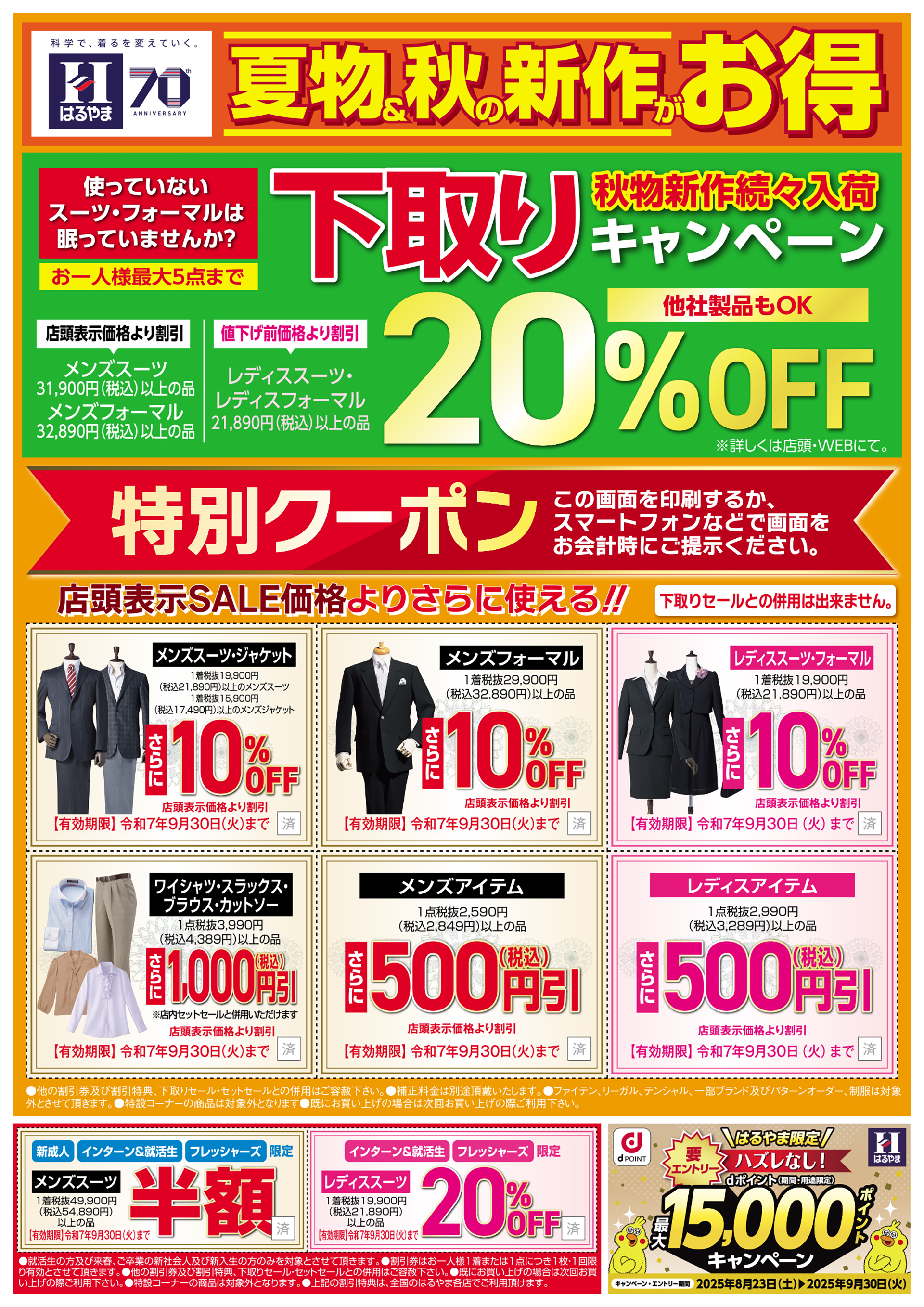 特別クーポン